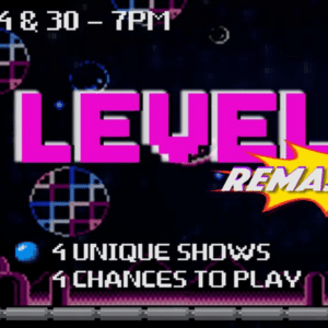 Promotional image for LEVEL UP "REMASTERED"