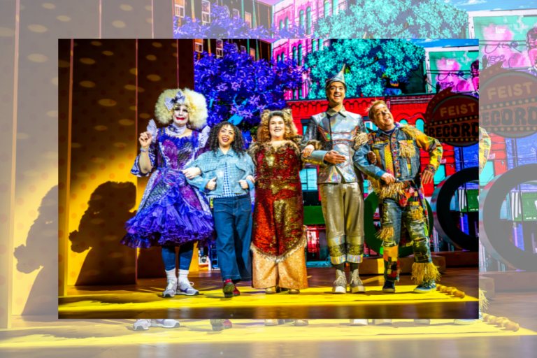 Production photo from Canadian Stage's Wizard of Oz panto.